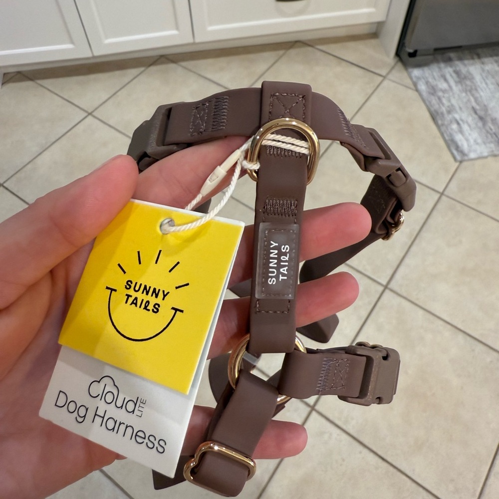 Sunny Tails Small Brown Cloud Lite Dog Harness